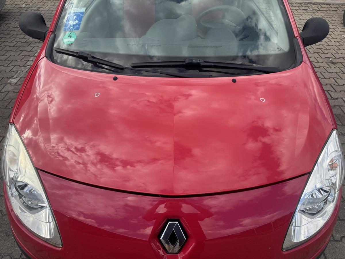 Renault Twingo 2 original Motorhaube OV727 Red Brisk Bj.2008